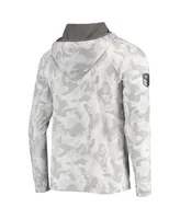 Men's Colosseum Arctic Camo Texas A&M Aggies Oht Military-Inspired Appreciation Long Sleeve Hoodie Top