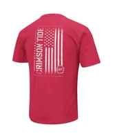 Men's Colosseum Crimson Alabama Tide Oht Military-Inspired Appreciation Flag 2.0 T-shirt