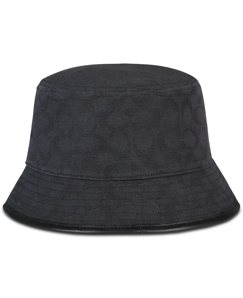 Coach Women's Signature C Jacquard Canvas Bucket Hat