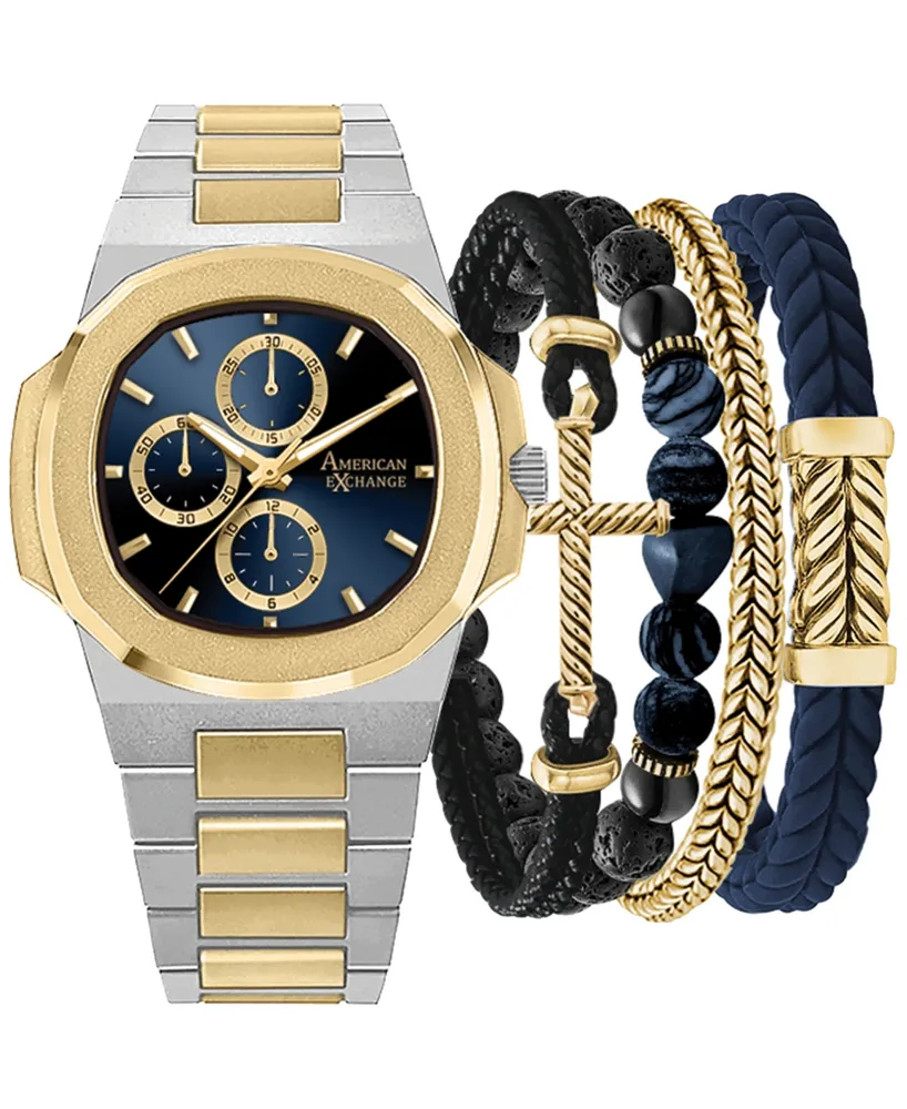 OLEVS Men's Watch Big Dial 52MM Deep Waterproof Sport Watches For Men  Quartz Fashion Chronograph Wristwatch Leater Strap - Walmart.com
