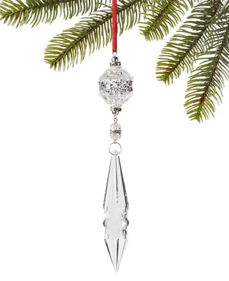 Holiday Lane Jeweled Elegance Wintertime Icicle Ornament, Created for Macy's