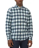 Ben Sherman Men's Brushed Ombre Check Shirt