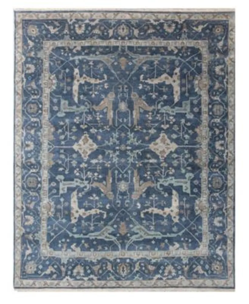 Exquisite Rugs Antique Weave Oushak Er3422 Rug Area Rug