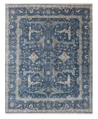 Exquisite Rugs Antique Weave Oushak Er3422 Rug Area Rug