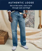 Nautica Men's Authentic Loose-Fit Rigid Denim 5-Pocket Jeans