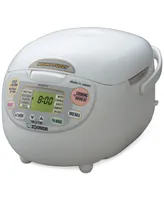 Zojirushi Ns-ZCC10WZ Neuro Fuzzy 5.5-cup Rice Cooker & Warmer