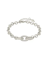 Sterling Forever Jaycee Bracelet - Silver