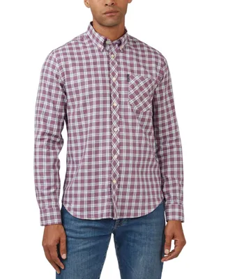 Ben Sherman Men's House Tartan Regular-Fit Shirt