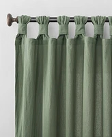 Archaeo 52" x 63" Washed Cotton Twist Tab Curtain