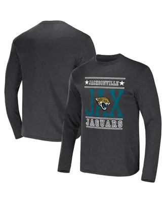 Men's Fanatics Branded Black Jacksonville Jaguars Big & Tall Thermal Long Sleeve T-Shirt