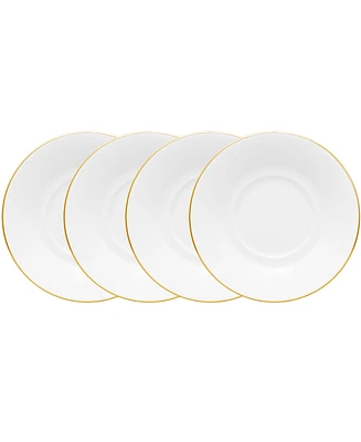 Noritake Accompanist Set of 4 Saucers