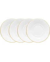 Noritake Accompanist Set of 4 Saucers