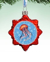 Designocracy Jellyfish Mercury Holiday Ornament