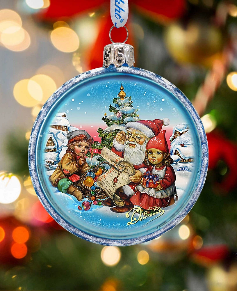 G.DeBrekht Christmas Tale Holiday Ornament