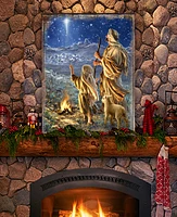 Designocracy Shepherds Keeping Watch Holiday Wall Art