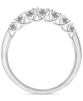 Diamond Seven Stone Band (1/2 ct. t.w.) Platinum