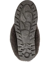 Journee Collection Women's Shanay Lug Sole Faux Fur Cold Weather Boots