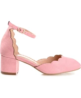 Journee Collection Women's Edna Ankle Strap Heels