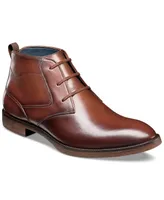 Stacy Adams Men's Kyron Plain Toe Lace Up Chukka Boots