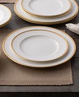 Noritake Rochelle Gold Set of 4 Dinner Plates, Service For 4