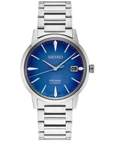 Seiko Men's Automatic Presage Stainless Steel Bracelet Watch 40mm