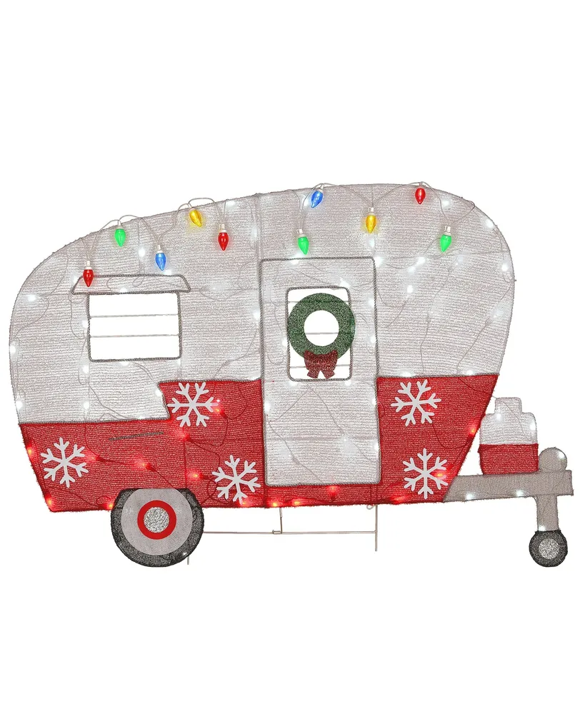 National Tree Company 32" Pre-Lit Christmas Camper