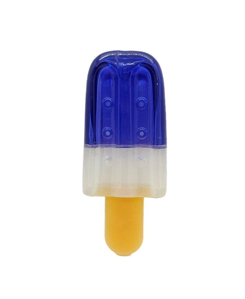 JoJo Modern Pets Unique Popsicle Freeze Dog Toy – 100% Recyclable Rubber Chew Toy for Soothing and Engaging Playtime