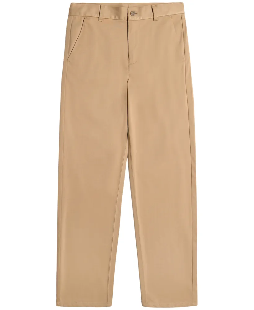 Boys Flat Front Pants (KN) - The Uniform Store