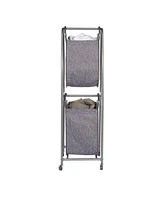 Neatfreak 2-Tier Rolling Vertical Laundry Sorter