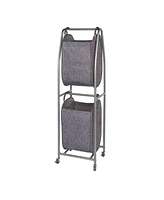 Neatfreak 2-Tier Rolling Vertical Laundry Sorter