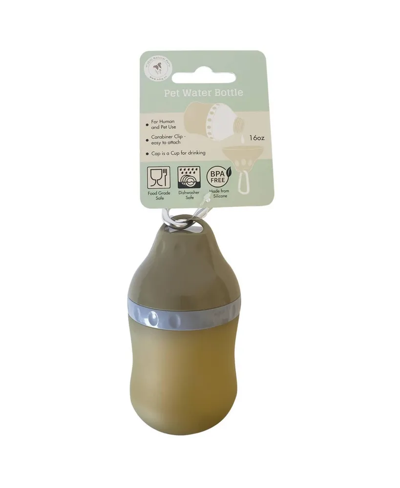Eco-friendly Silicone Dog Travel Water Bottle, 16oz