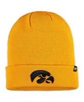 Men's '47 Gold Iowa Hawkeyes Raised Cuffed Knit Hat