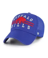 Men's '47 Royal Buffalo Bills Legacy Highpoint Trucker Clean Up Snapback Hat