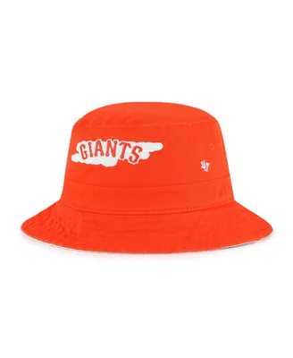 Men's '47 Brand Orange San Francisco Giants Mlb City Connect Team Bucket Hat