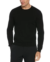 Perry Ellis Men's Crewneck Tech Pullover Sweater