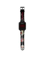 Ed Hardy Men's Multicolor Silicone Strap Watch 45mm