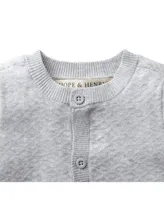 Hope & Henry Baby Boys Jacquard Sweater Gift Set