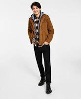 Levi's Men's Sherpa Lined Two Pocket Hooded Trucker Jacket