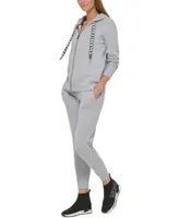 Dkny Sport Women's Logo-Drawstring Jogger Pants