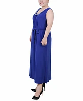 Ny Collection Plus Size Ankle Length Sleeveless Dress