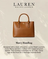 Leather Small Marcy Satchel