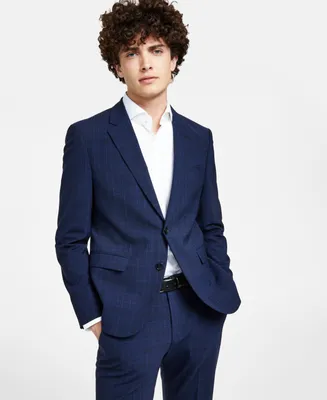 Hugo by Boss Men's Modern-Fit Wool Suit Jacket