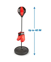 Adjustable Punching Bag with Gloves Set, Created for You by Toys R Us
