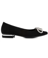 Jones New York Women's Quinnie Pointed Toe Embellished Dress Flats