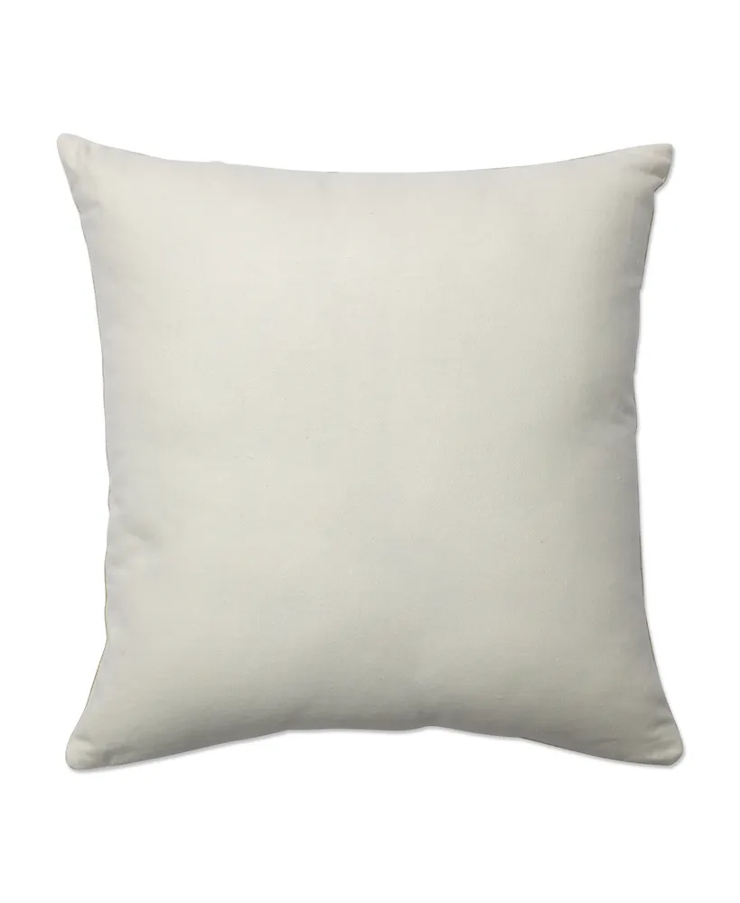 Pillow Perfect Crewel Embroidered Decorative Pillow, 16.5" x 16.5"