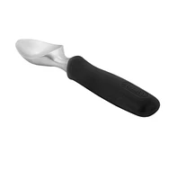 Zulay Kitchen Heavy Duty Ice Cream Scoop - Stainless Steel Scooper With Non-Slip Rubber Grip