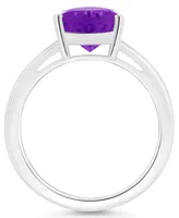 Macy's Women's Amethyst (2-3/4 ct.t.w.) Ring Sterling Silver