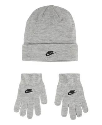 Nike Big Boys Club Beanie and Gloves, 2 Piece Set