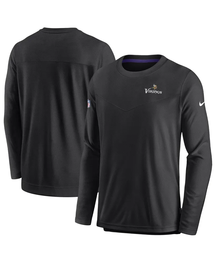 Men's Nike Black Minnesota Vikings Velocity Long Sleeve T-Shirt Size: Small