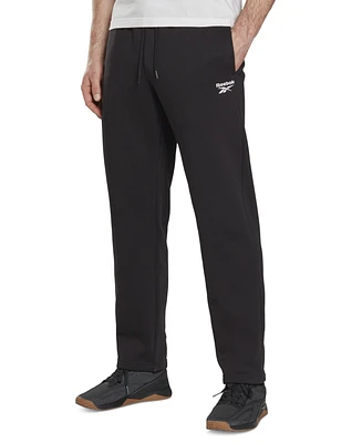 Reebok Men's Identity Open Hem Fleece Training Pants